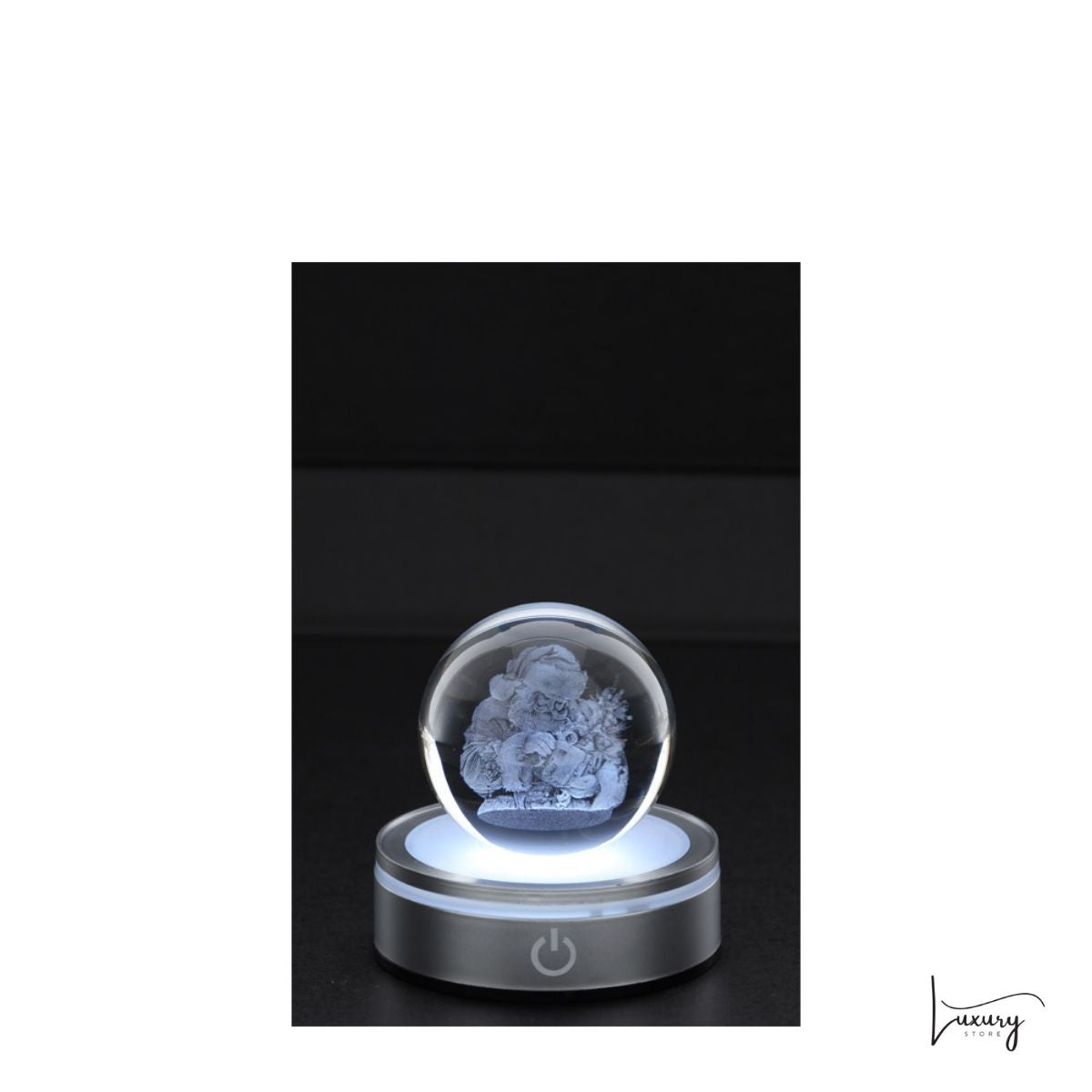 Hervit  Sfera crystal §planet con luce led diametro 6 cm