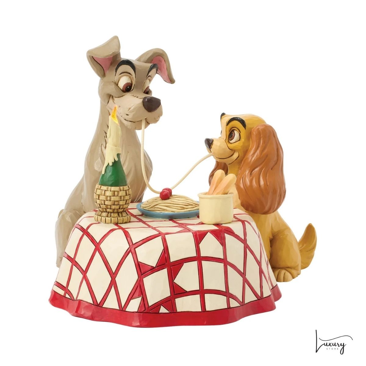 Disney Traditions Figurina Lilli e il Vagabondo– Jim Shore