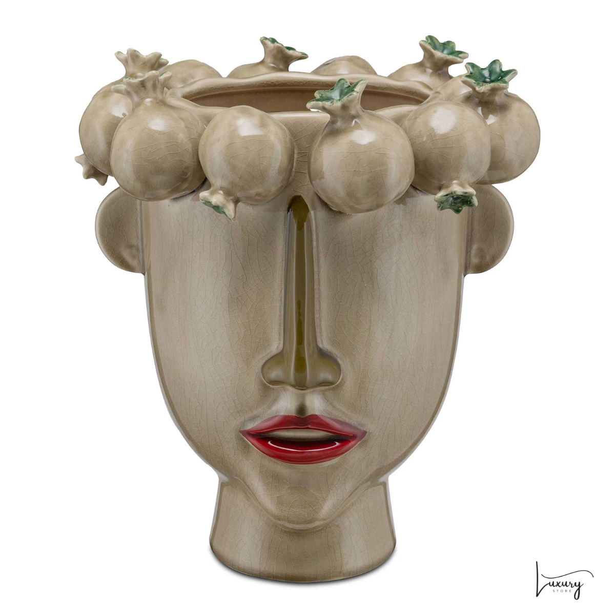 Rituali Domestici Vaso Melograni Beige, Arciboldo