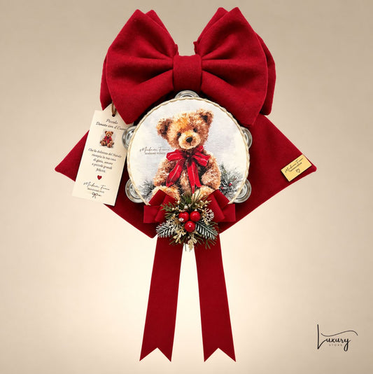 Madame Fioccò Fiocco Dolce Teddy cm 35