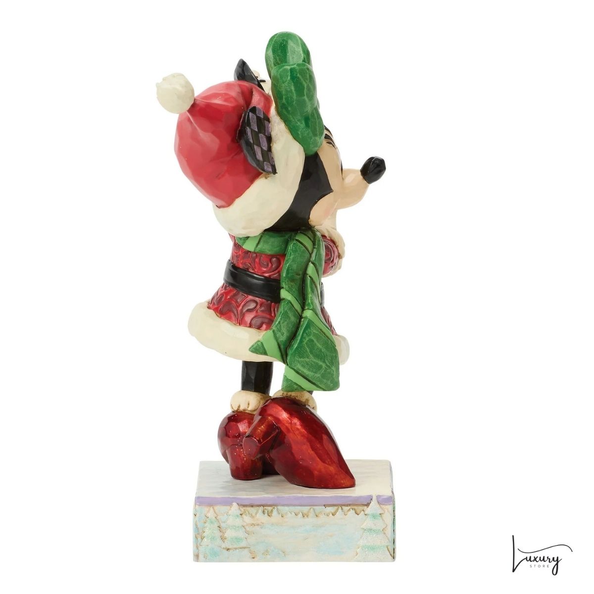 Disney Jim Shore Statuetta Minnie fiocco di neve