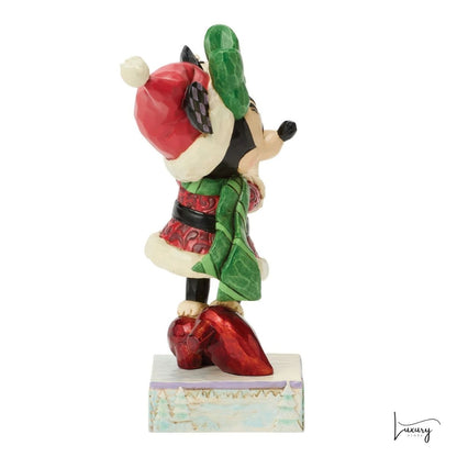 Disney Jim Shore Statuetta Minnie fiocco di neve