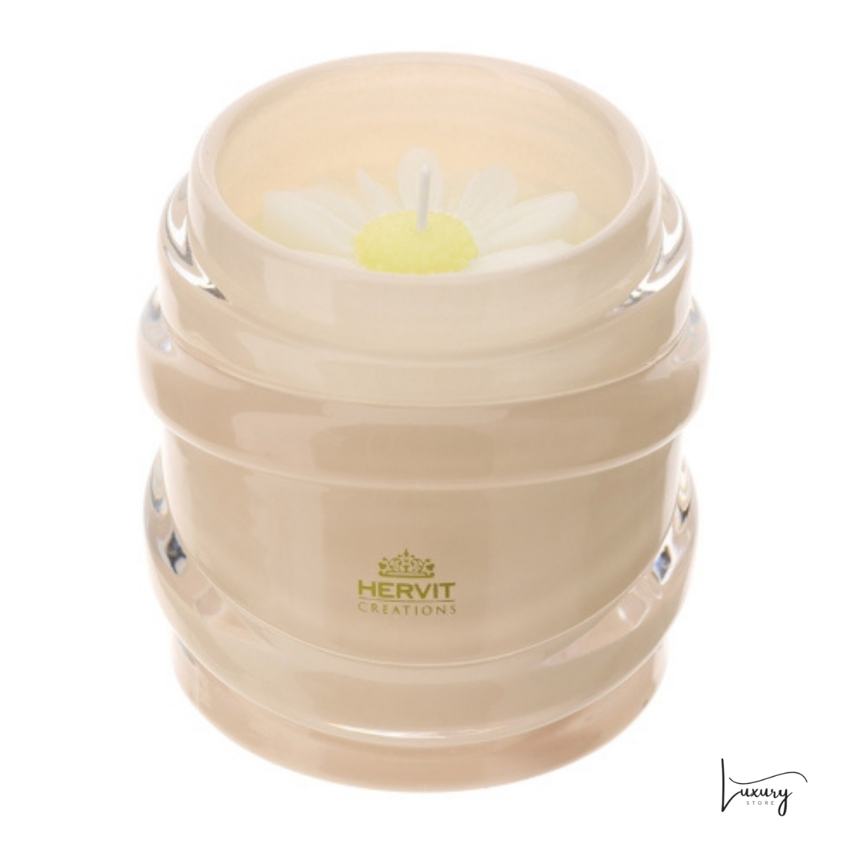Hervit  Candela profumata Oud 9 cm