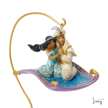 Disney Traditions Figurina Aladin e Jasmine su tappeto – Jim Shore