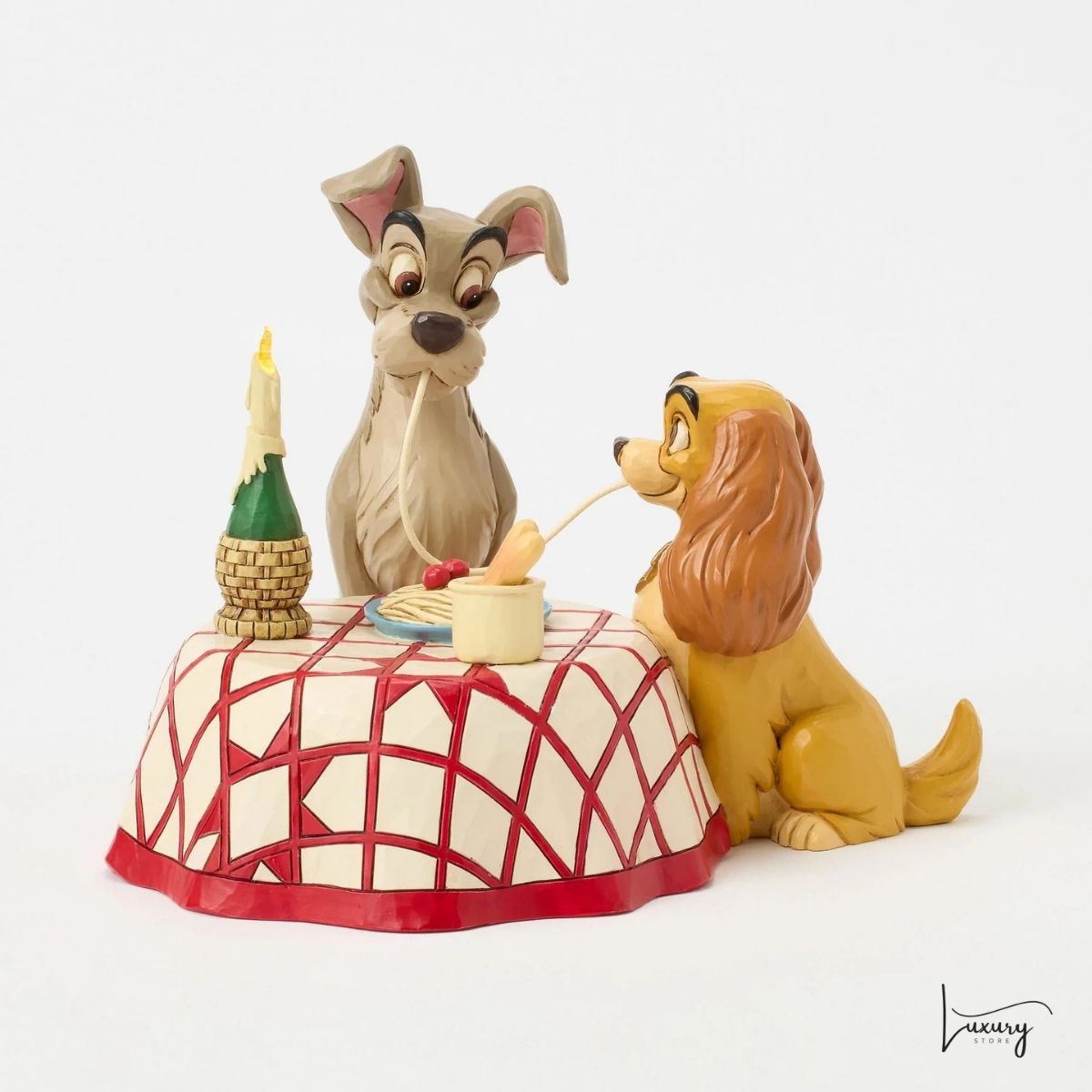 Disney Traditions Figurina Lilli e il Vagabondo– Jim Shore