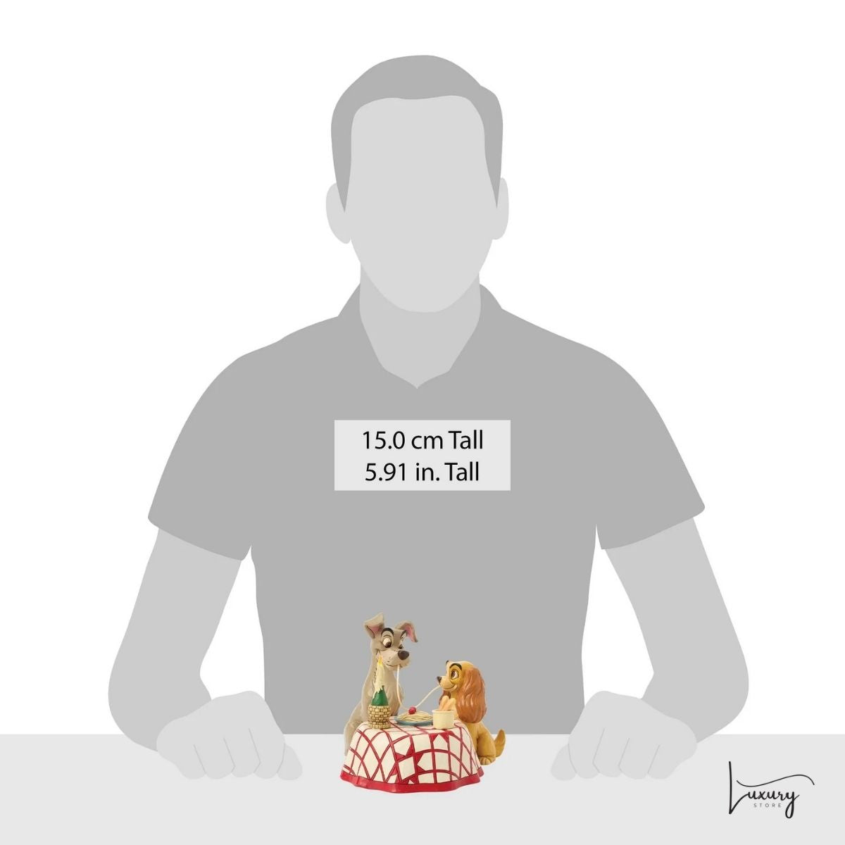 Disney Traditions Figurina Lilli e il Vagabondo– Jim Shore