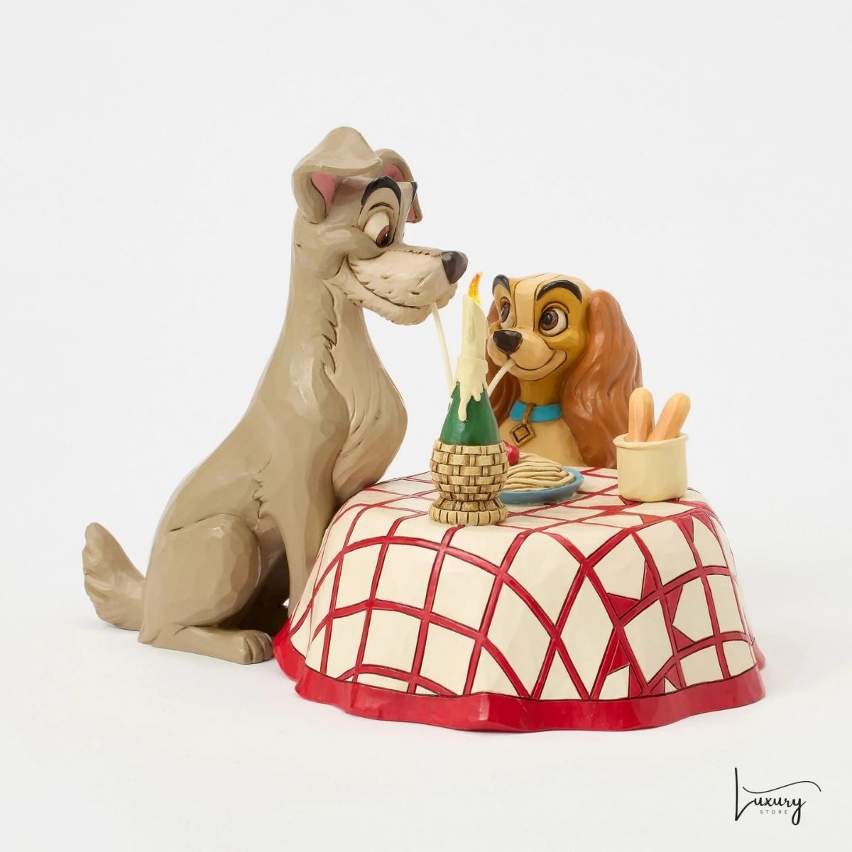Disney Traditions Figurina Lilli e il Vagabondo– Jim Shore