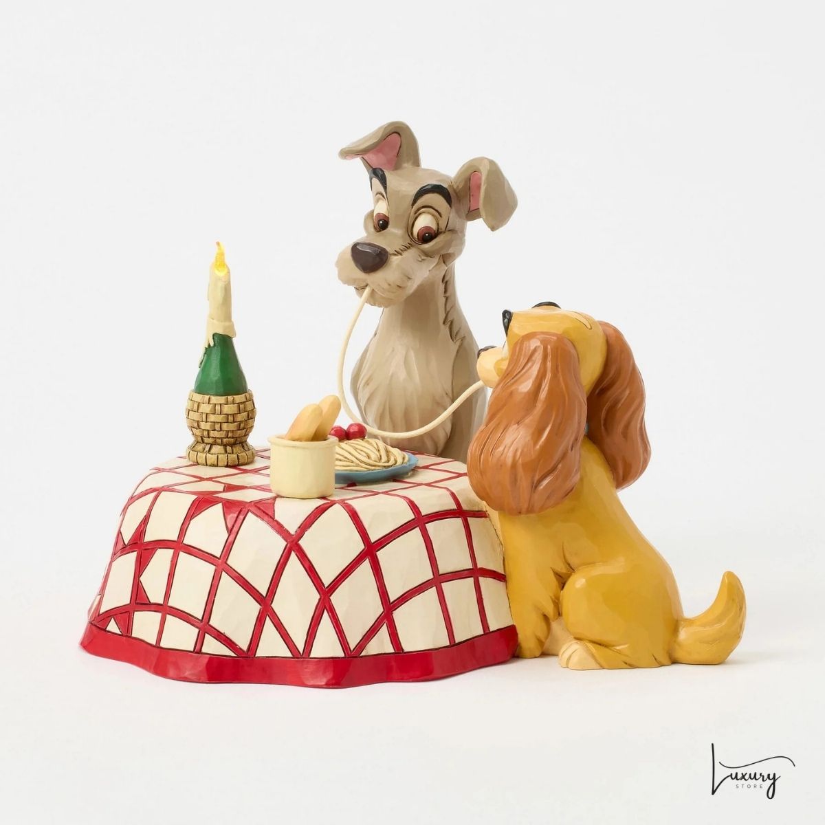 Disney Traditions Figurina Lilli e il Vagabondo– Jim Shore