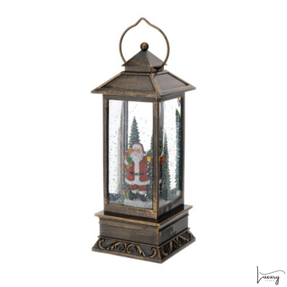Hervit  Lanterna con Babbo Natale Led