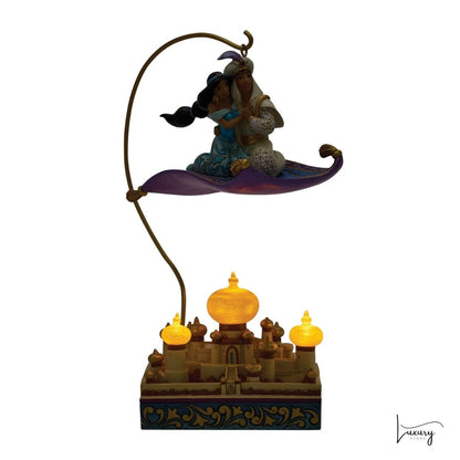 Disney Traditions Figurina Aladin e Jasmine su tappeto – Jim Shore