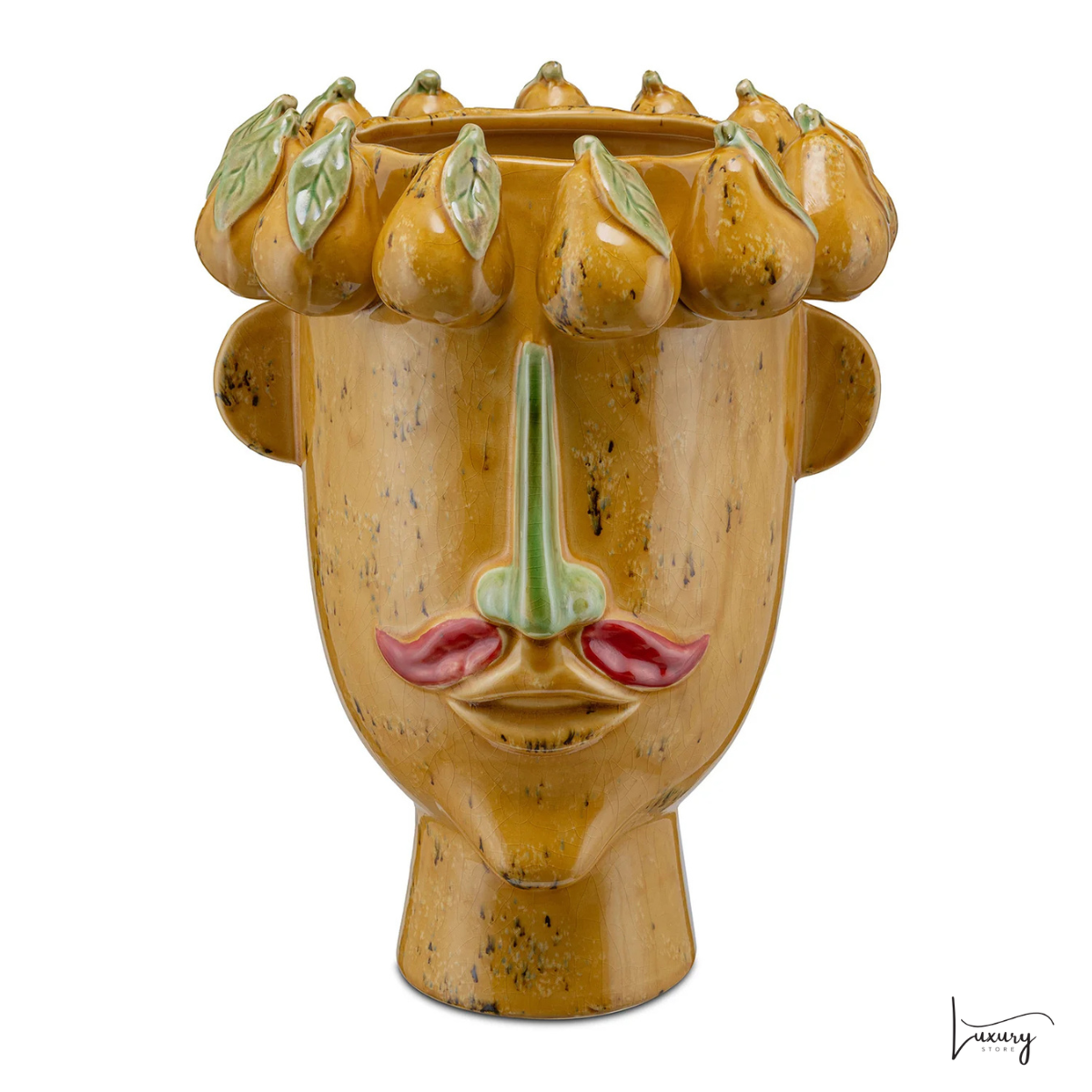 Rituali Domestici Vaso Pere, Arciboldo - Porcellana, 26,2x26,2x37