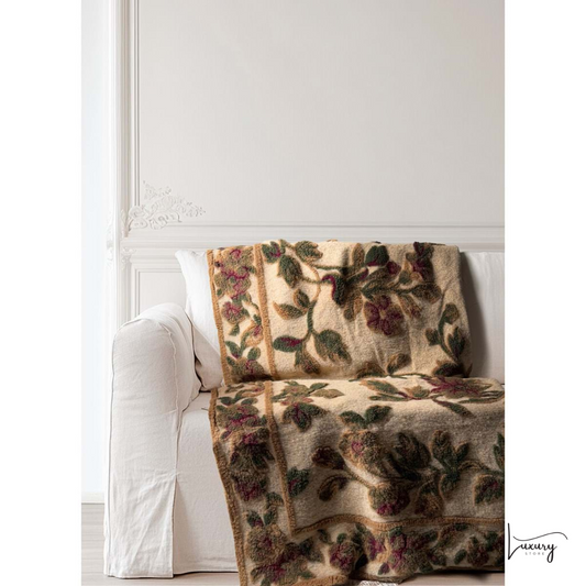 Blanc Mariclò Plaid in Lana