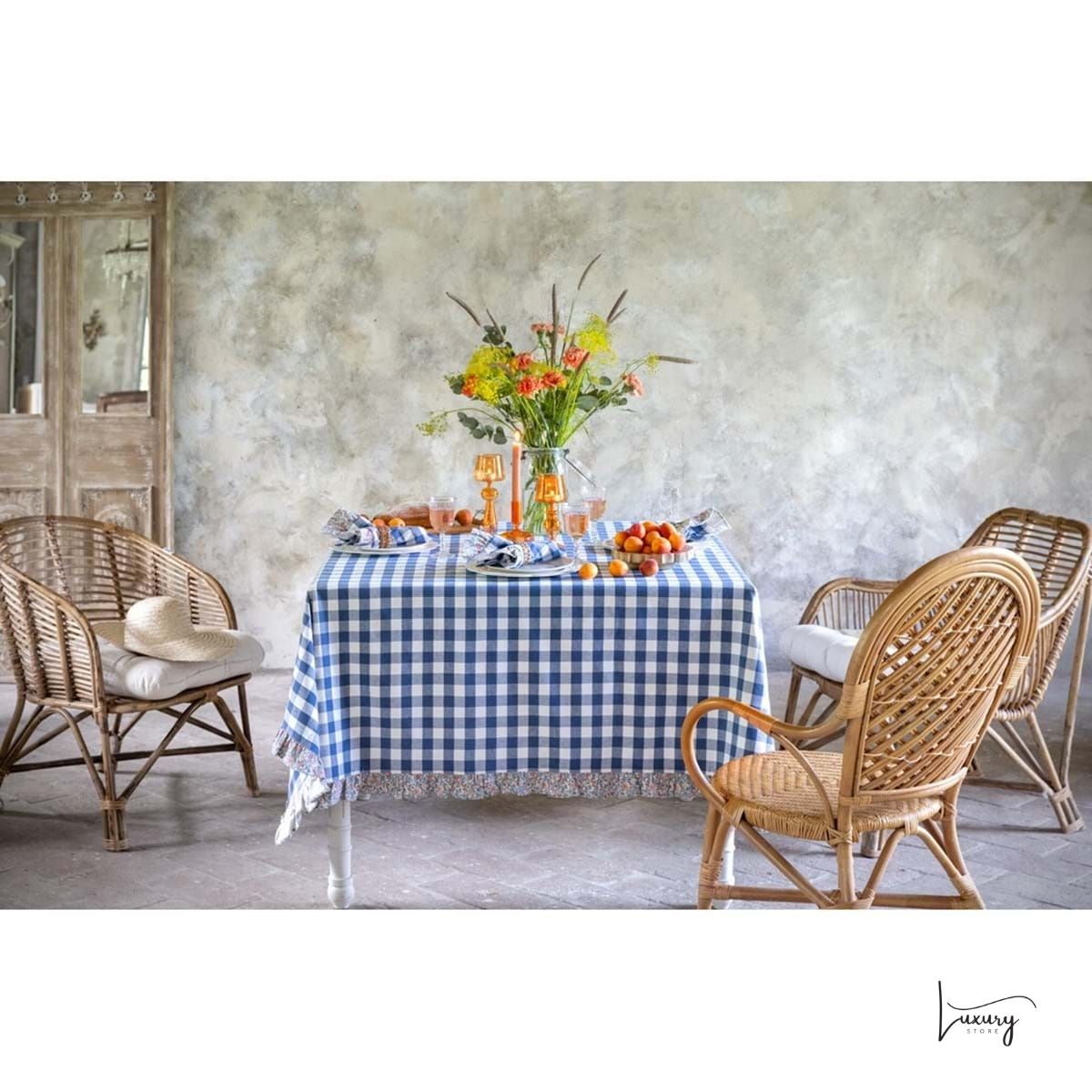 Blanc Mariclò Tovaglia con gala Linda Collection