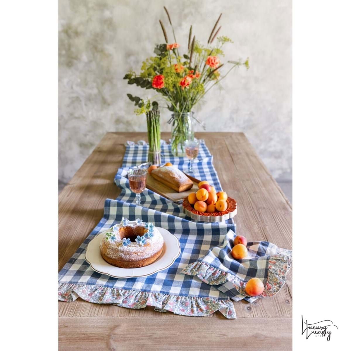 Blanc Mariclò Runner con gala Linda Collection