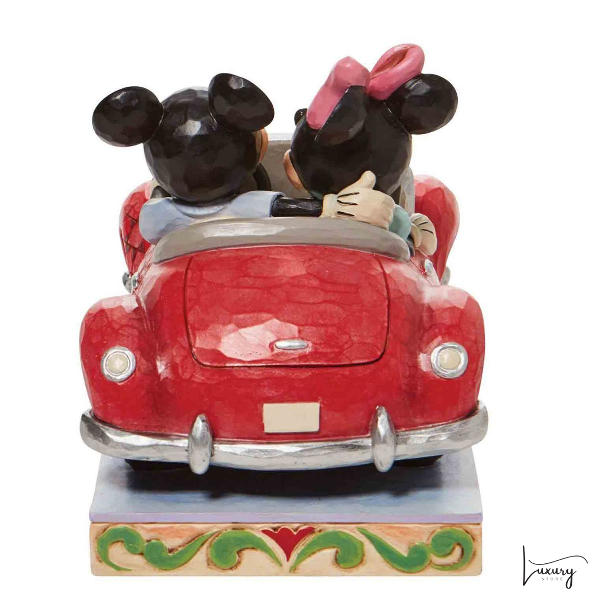 Disney Jim Shore Statuetta Topolino e Minnie in una bella passeggiata