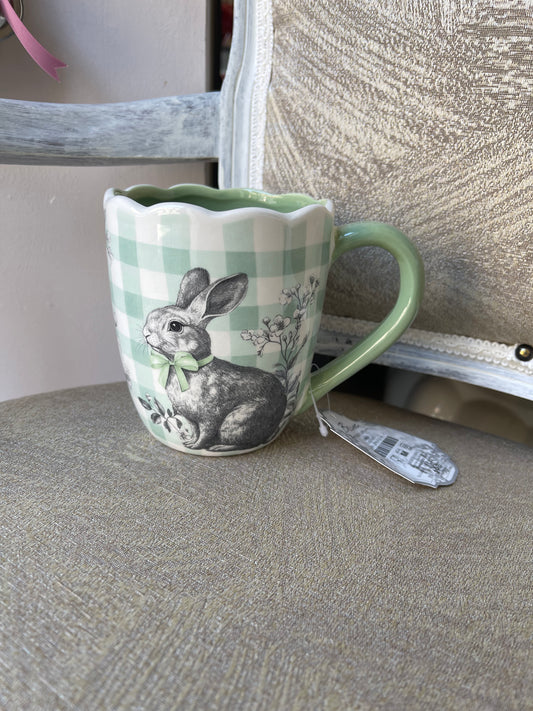 Blanc Mariclò Tazza Mug Vichy Collection