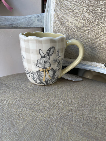 Blanc Mariclò Tazza Mug Vichy Collection
